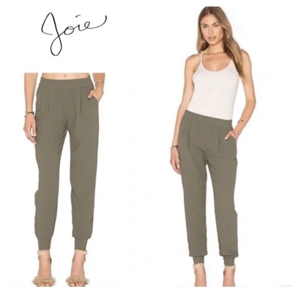 Revolve Soft Joie‎ Marquette Jogger Pants Women’s XS Cargo Pockets Green